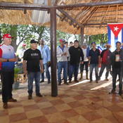 Encabeza dirección de militancia comunista jornada nacional de trabajo voluntario en homenaje a Martí