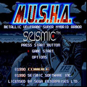 MUSHA de Mega Drive