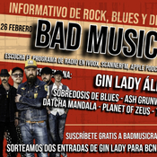 BAD MUSIC RADIO #499. GIN LADY, ÁLBUM Y GIRA