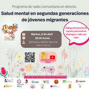 Directo: Salud mental en segundas generaciones de jóvenes migrantes
