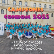 La Charanga Los Ronceros de Santoña gana la Palma de Oro de Festival de Bandas de Condom/ Pedro Sobrino 13/05/2025
