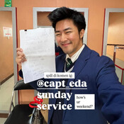day 853. CAPT'S SUNDAY SERVICE: bernadya + dian sastro / new music / seulgi + le sserafim / fave + hbd: bitaletta 24th