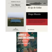 Los llanos (Federico Falco), El ojo de Goliat (Diego Muzzio), Las niñas del naranjel (Gabriela Cabezón Cámara) y más