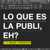 Lo que es la publi, eh?