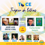 Trópico De Letras, TOCE 27.07.2023 Carlos Jarquín y José Luis Ortiz