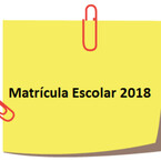 MATRICULA ESCOLAR 2018